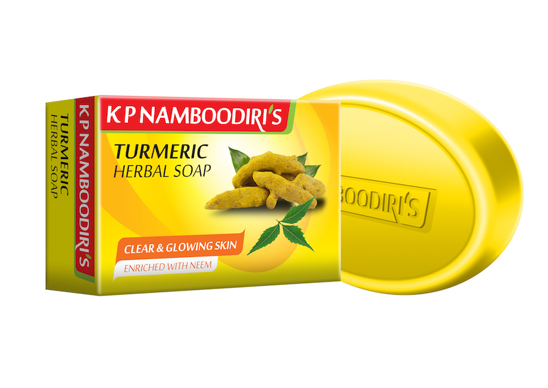 K P Namboodiri's Turmeric Herbal Soap