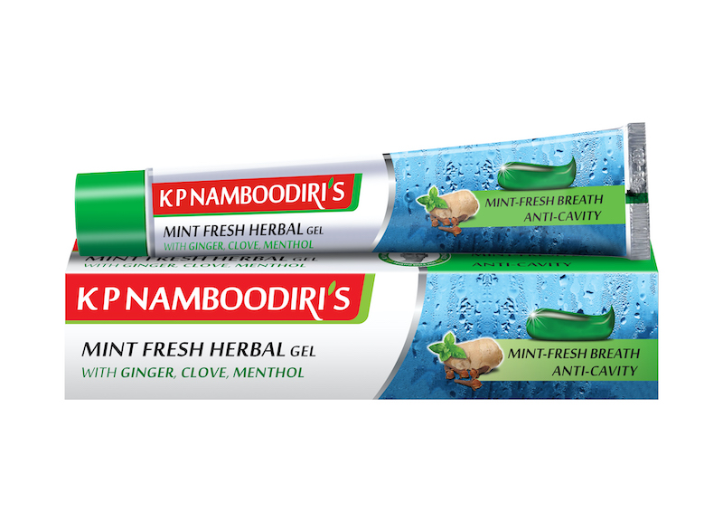 K P Namboodiri's Mint Fresh Herbal Gel Toothpaste